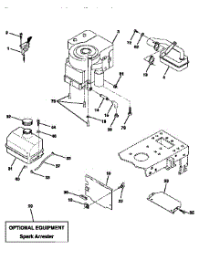 Engine parts for Craftsman Front-Engine Lawn Tractor 917256531 from AppliancePartsPros.com