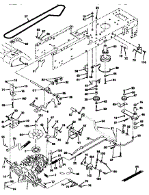 Drive parts for Craftsman Front-Engine Lawn Tractor 917256532 from AppliancePartsPros.com