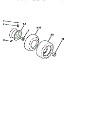 Wheels And Tires parts for Craftsman Front-Engine Lawn Tractor 917256532 from AppliancePartsPros.com