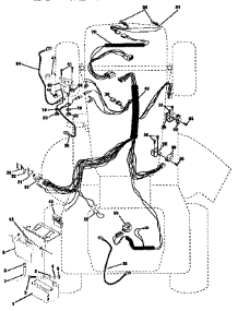 Electrical parts for Craftsman Front-Engine Lawn Tractor 917256541 from AppliancePartsPros.com