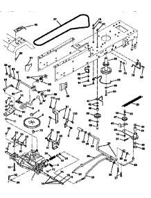 Drive parts for Craftsman Front-Engine Lawn Tractor 917256541 from AppliancePartsPros.com
