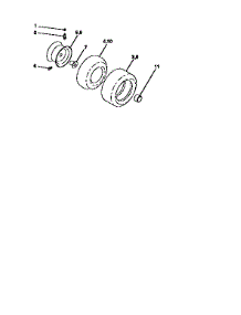 Wheels And Tires parts for Craftsman Front-Engine Lawn Tractor 917256542 from AppliancePartsPros.com