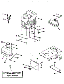 Engine parts for Craftsman Front-Engine Lawn Tractor 917256542 from AppliancePartsPros.com
