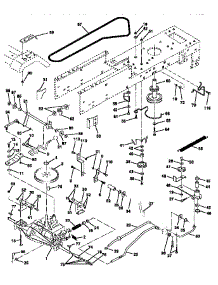 Drive parts for Craftsman Front-Engine Lawn Tractor 917256544 from AppliancePartsPros.com