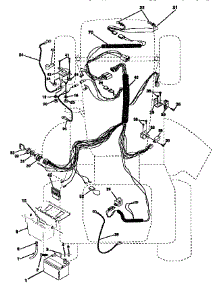 Electrical parts for Craftsman Front-Engine Lawn Tractor 917256551 from AppliancePartsPros.com