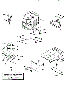 Engine parts for Craftsman Front-Engine Lawn Tractor 917256551 from AppliancePartsPros.com