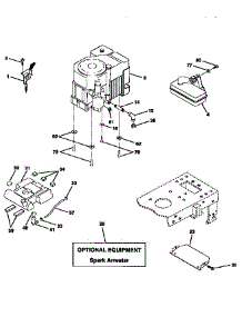 Engine parts for Craftsman Front-Engine Lawn Tractor 917256553 from AppliancePartsPros.com