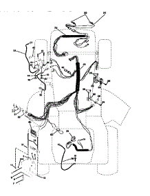 Electrical parts for Craftsman Front-Engine Lawn Tractor 917256560 from AppliancePartsPros.com