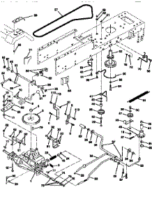 Drive parts for Craftsman Front-Engine Lawn Tractor 917256560 from AppliancePartsPros.com