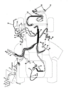 Electrical parts for Craftsman Front-Engine Lawn Tractor 917256561 from AppliancePartsPros.com