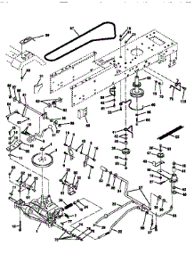 Drive parts for Craftsman Front-Engine Lawn Tractor 917256561 from AppliancePartsPros.com