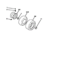 Wheels And Tires parts for Craftsman Front-Engine Lawn Tractor 917256562 from AppliancePartsPros.com