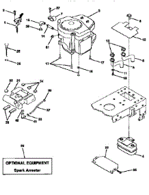 Engine parts for Craftsman Front-Engine Lawn Tractor 917256562 from AppliancePartsPros.com