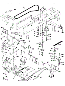 Drive parts for Craftsman Front-Engine Lawn Tractor 917256582 from AppliancePartsPros.com