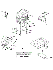 Engine parts for Craftsman Front-Engine Lawn Tractor 917256582 from AppliancePartsPros.com