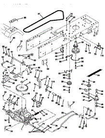 Drive parts for Craftsman Front-Engine Lawn Tractor 917256583 from AppliancePartsPros.com