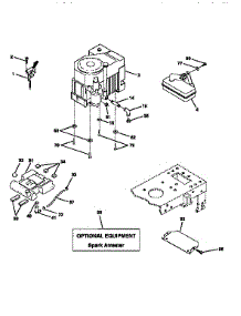 Engine parts for Craftsman Front-Engine Lawn Tractor 917256591 from AppliancePartsPros.com