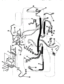 Electrical parts for Craftsman Front-Engine Lawn Tractor 917256600 from AppliancePartsPros.com