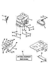 Engine parts for Craftsman Front-Engine Lawn Tractor 917256600 from AppliancePartsPros.com