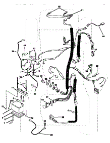 Electrical parts for Craftsman Front-Engine Lawn Tractor 917256601 from AppliancePartsPros.com