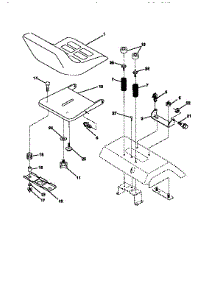 Decals parts for Craftsman Front-Engine Lawn Tractor 917256610 from AppliancePartsPros.com