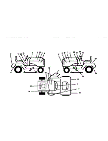 Seat Assembly parts for Craftsman Front-Engine Lawn Tractor 917256610 from AppliancePartsPros.com