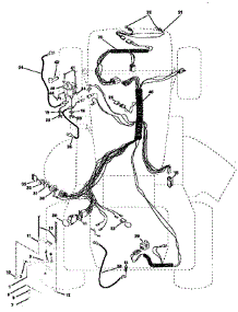 Electrical parts for Craftsman Front-Engine Lawn Tractor 917256660 from AppliancePartsPros.com
