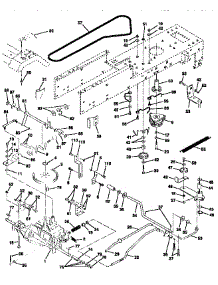 Drive parts for Craftsman Front-Engine Lawn Tractor 917256660 from AppliancePartsPros.com