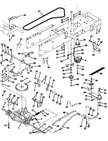 Drive parts for Craftsman Front-Engine Lawn Tractor 917256661 from AppliancePartsPros.com