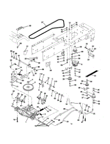 Drive parts for Craftsman Front-Engine Lawn Tractor 917256701 from AppliancePartsPros.com