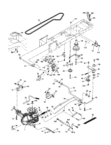 Ground Drive parts for Craftsman Front-Engine Lawn Tractor 917256721 from AppliancePartsPros.com