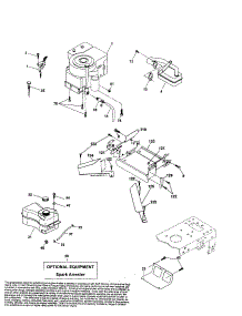 Engine parts for Craftsman Front-Engine Lawn Tractor 917256740 from AppliancePartsPros.com