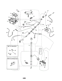Electrical parts for Craftsman Front-Engine Lawn Tractor 917256790 from AppliancePartsPros.com