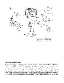 Engine parts for Craftsman Front-Engine Lawn Tractor 917256790 from AppliancePartsPros.com