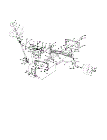 Steering parts for Craftsman Front-Engine Lawn Tractor 917256791 from AppliancePartsPros.com
