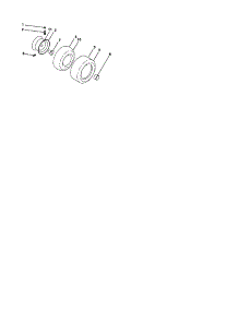 Wheels And Tires parts for Craftsman Front-Engine Lawn Tractor 917256791 from AppliancePartsPros.com