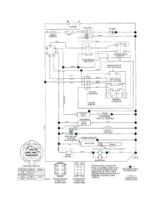 Schematic Diagram-Tractor parts for Craftsman Front-Engine Lawn Tractor 917256791 from AppliancePartsPros.com