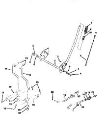 Lift parts for Craftsman Front-Engine Lawn Tractor 917256810 from AppliancePartsPros.com