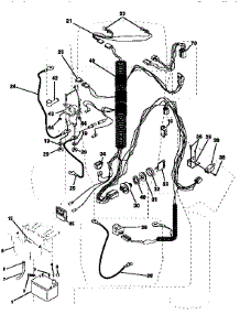 Electrical parts for Craftsman Front-Engine Lawn Tractor 917256811 from AppliancePartsPros.com