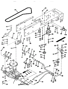Drive parts for Craftsman Front-Engine Lawn Tractor 917256811 from AppliancePartsPros.com