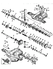 Transaxle-Model Number P930-055A parts for Craftsman Front-Engine Lawn Tractor 917256811 from AppliancePartsPros.com