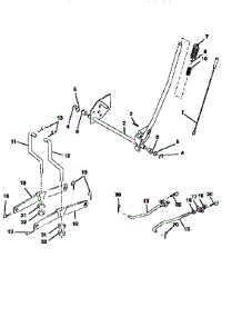 Lift parts for Craftsman Front-Engine Lawn Tractor 917256830 from AppliancePartsPros.com