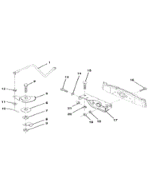 Sector Gear  /  Axle Support parts for Craftsman Front-Engine Lawn Tractor 917256850 from AppliancePartsPros.com