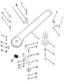 Ground Drive parts for Craftsman Front-Engine Lawn Tractor 917256850 from AppliancePartsPros.com