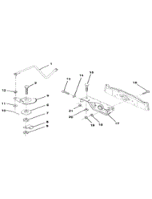 Sector Gear / Axle Support parts for Craftsman Front-Engine Lawn Tractor 917256851 from AppliancePartsPros.com