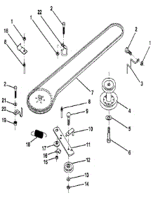Ground Drive parts for Craftsman Front-Engine Lawn Tractor 917256851 from AppliancePartsPros.com