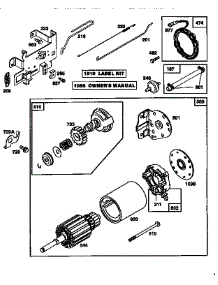 Engine 28N707-0171-01 (71 / 500) parts for Craftsman Front-Engine Lawn Tractor 917256870 from AppliancePartsPros.com