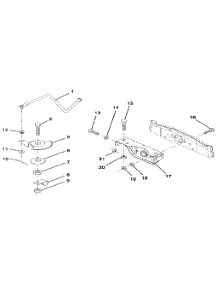 Sector Gear  /  Axle Support parts for Craftsman Front-Engine Lawn Tractor 917256880 from AppliancePartsPros.com