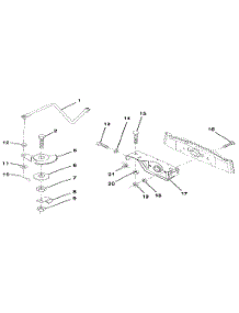 Sector Gear / Axle Support parts for Craftsman Front-Engine Lawn Tractor 917256881 from AppliancePartsPros.com