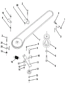 Ground Drive parts for Craftsman Front-Engine Lawn Tractor 917256881 from AppliancePartsPros.com